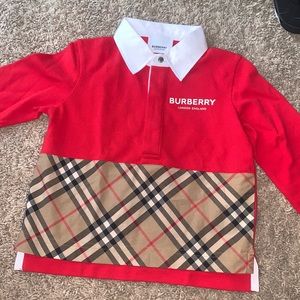 Children’s Burberry Polo